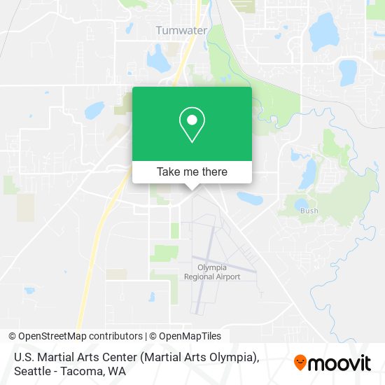 Mapa de U.S. Martial Arts Center (Martial Arts Olympia)