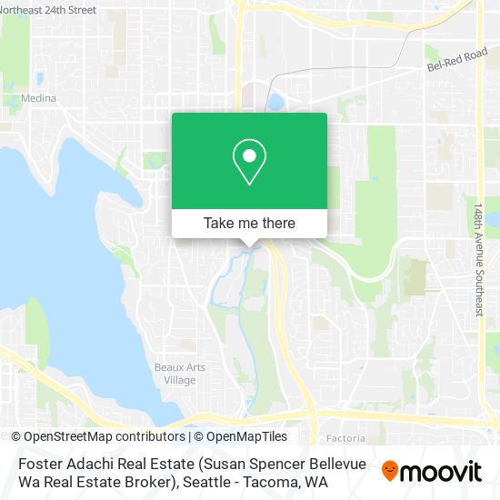 Foster Adachi Real Estate (Susan Spencer Bellevue Wa Real Estate Broker) map