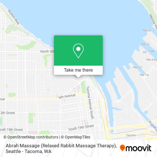 Mapa de Abrah Massage (Relaxed Rabbit Massage Therapy)