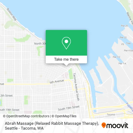 Mapa de Abrah Massage (Relaxed Rabbit Massage Therapy)