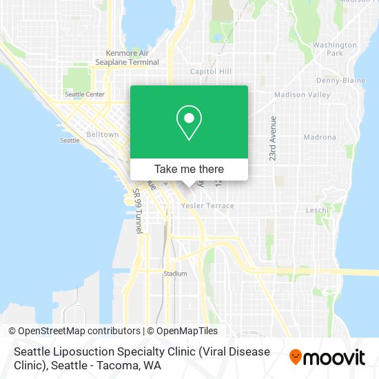 Mapa de Seattle Liposuction Specialty Clinic (Viral Disease Clinic)