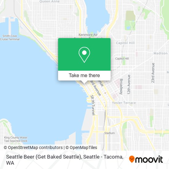 Seattle Beer (Get Baked Seattle) map