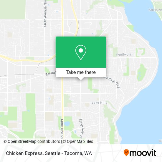 Chicken Express map