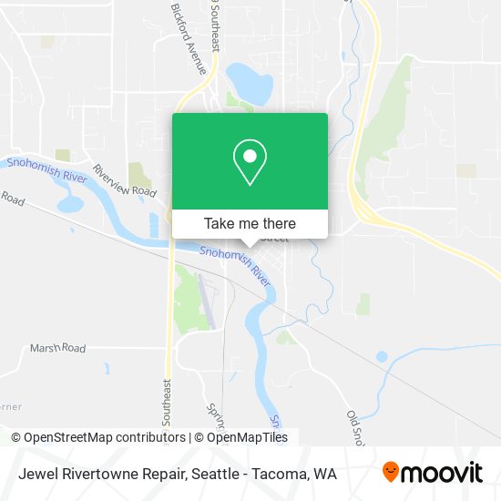 Jewel Rivertowne Repair map