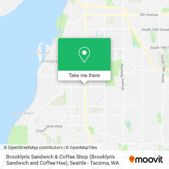 Brooklyn's Sandwich & Coffee Shop (Brooklyn's Sandwich and Coffee Hse) map