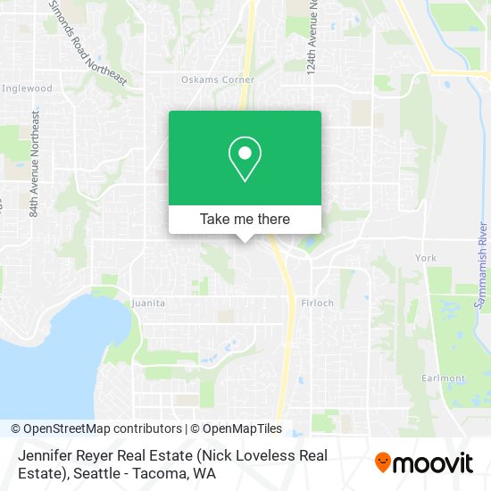 Mapa de Jennifer Reyer Real Estate (Nick Loveless Real Estate)