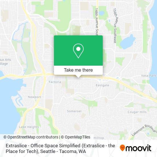 Mapa de Extraslice - Office Space Simplified (Extraslice - the Place for Tech)