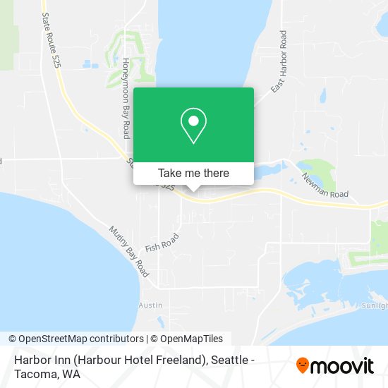 Harbor Inn (Harbour Hotel Freeland) map