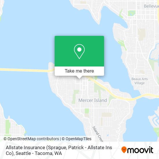 Mapa de Allstate Insurance (Sprague, Patrick - Allstate Ins Co)