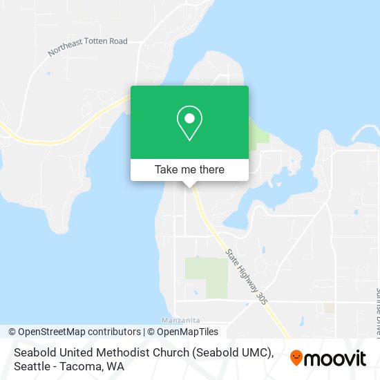 Mapa de Seabold United Methodist Church (Seabold UMC)