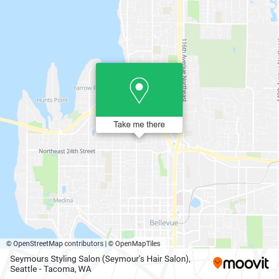 Mapa de Seymours Styling Salon (Seymour's Hair Salon)