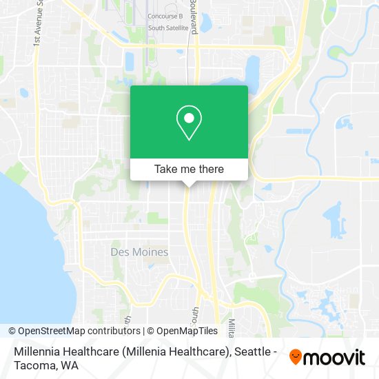 Millennia Healthcare (Millenia Healthcare) map