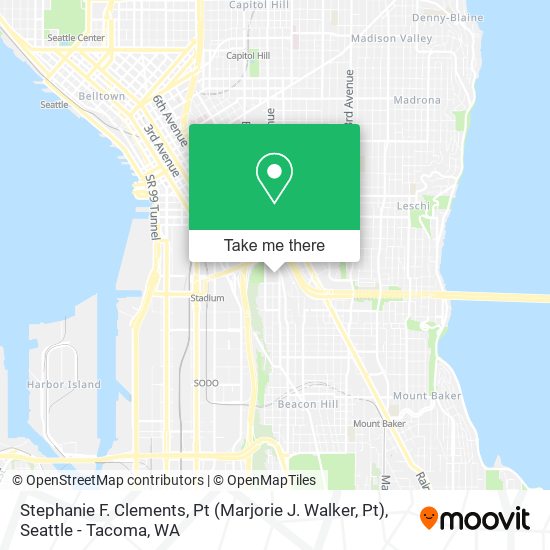 Stephanie F. Clements, Pt (Marjorie J. Walker, Pt) map