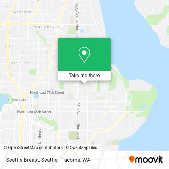 Seattle Breast map