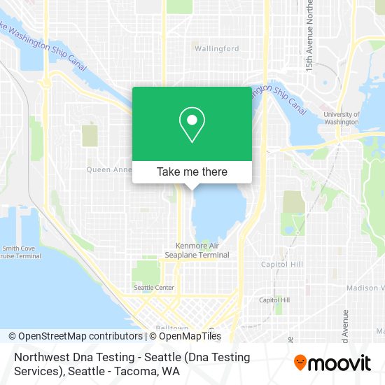Mapa de Northwest Dna Testing - Seattle (Dna Testing Services)