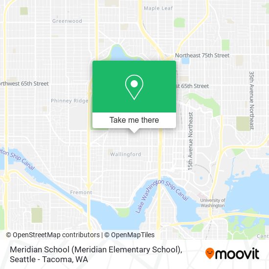 Meridian School (Meridian Elementary School) map