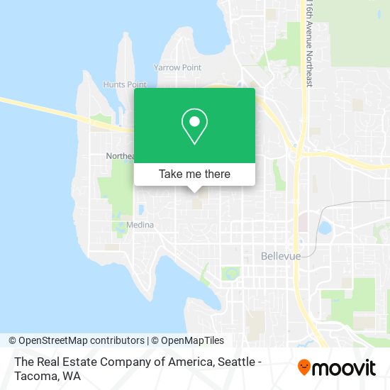 The Real Estate Company of America map