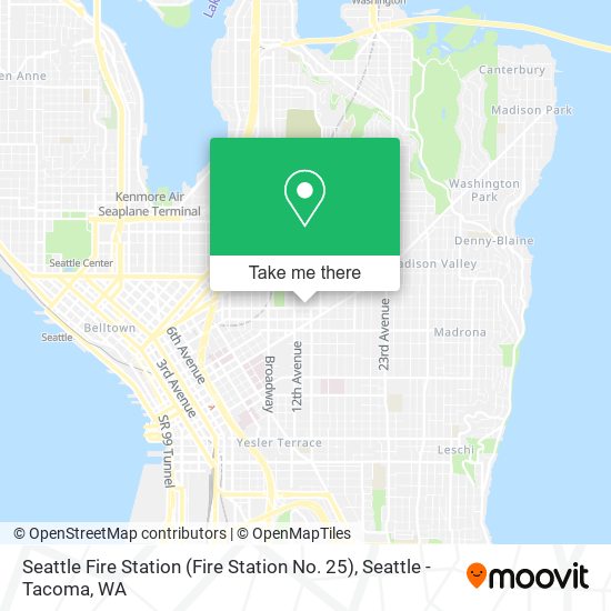 Seattle Fire Station (Fire Station No. 25) map