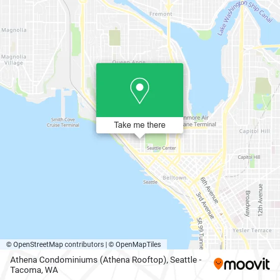 Athena Condominiums (Athena Rooftop) map