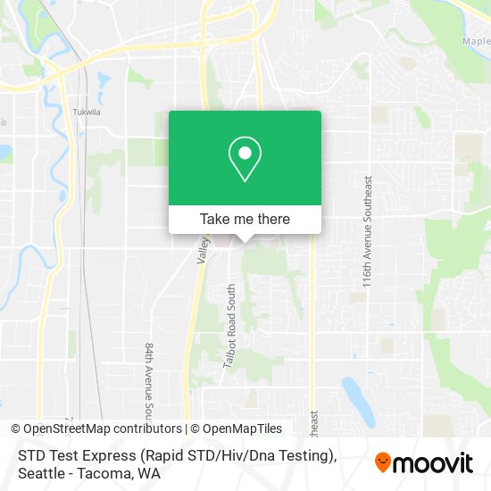 STD Test Express (Rapid STD / Hiv / Dna Testing) map