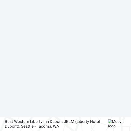 Mapa de Best Western Liberty Inn Dupont JBLM (Liberty Hotel Dupont)