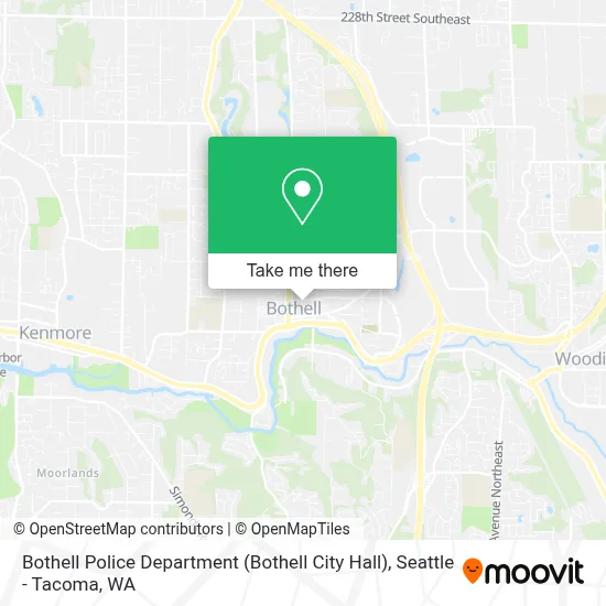 Bothell Police Department (Bothell City Hall) map