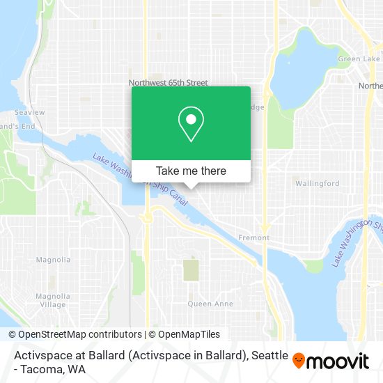 Mapa de Activspace at Ballard (Activspace in Ballard)