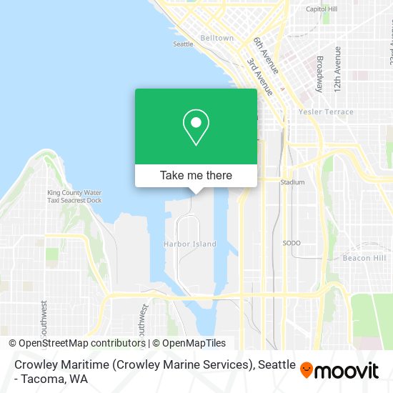 Crowley Maritime (Crowley Marine Services) map