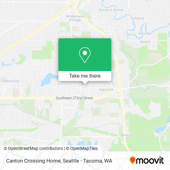 Canton Crossing Home map