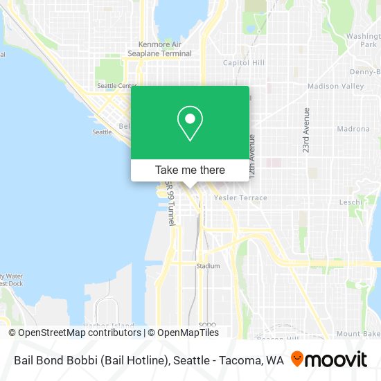 Mapa de Bail Bond Bobbi (Bail Hotline)