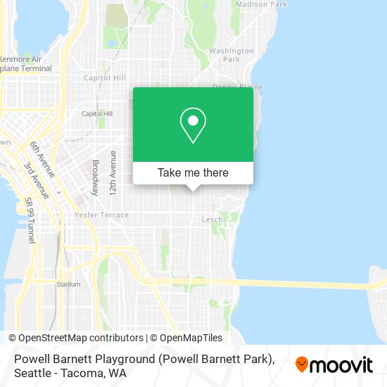 Powell Barnett Playground (Powell Barnett Park) map