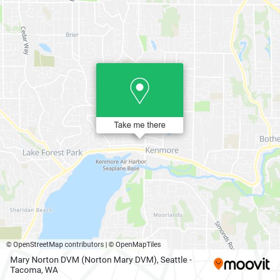 Mapa de Mary Norton DVM