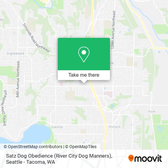 Mapa de Satz Dog Obedience (River City Dog Manners)