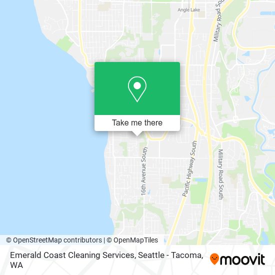 Emerald Coast Cleaning Services map