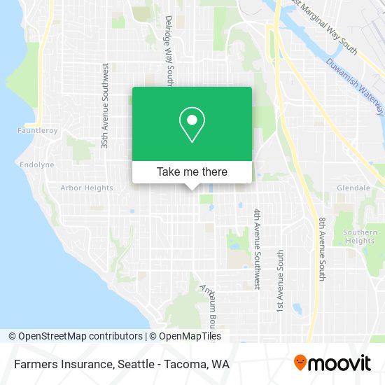 Farmers Insurance map