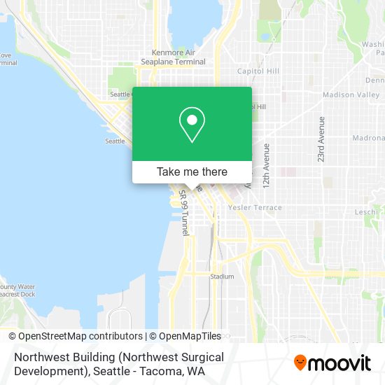 Northwest Building (Northwest Surgical Development) map