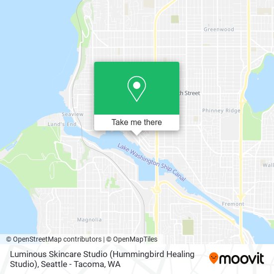 Luminous Skincare Studio (Hummingbird Healing Studio) map