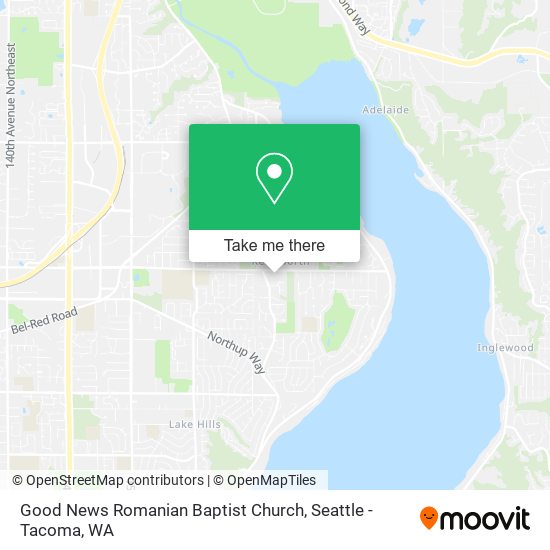 Mapa de Good News Romanian Baptist Church