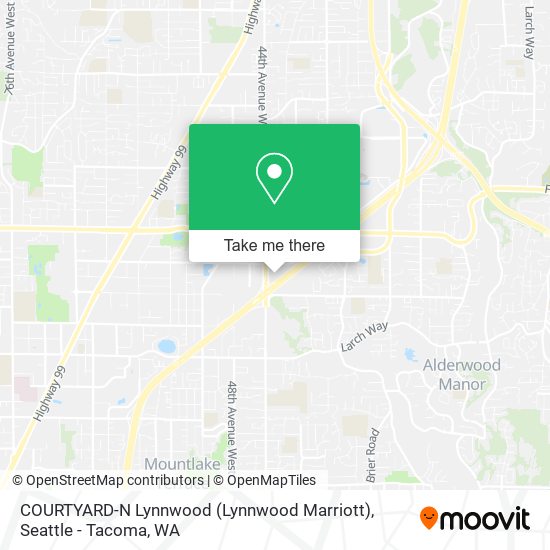 COURTYARD-N Lynnwood (Lynnwood Marriott) map