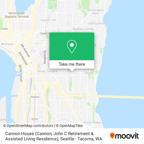 Mapa de Cannon House (Cannon, John C Retirement & Assisted Living Residence)