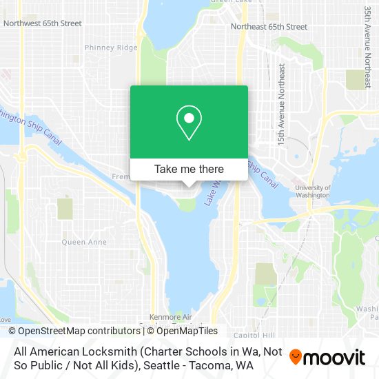 All American Locksmith (Charter Schools in Wa, Not So Public / Not All Kids) map