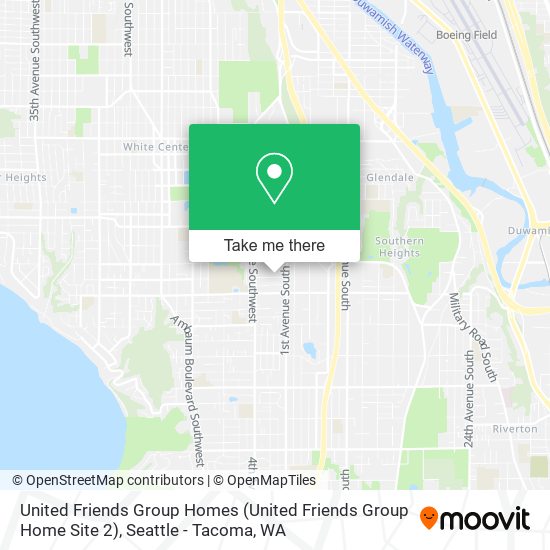 Mapa de United Friends Group Homes (United Friends Group Home Site 2)