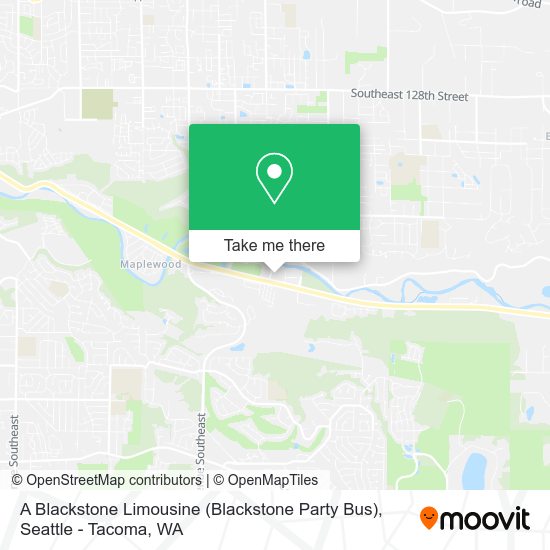 Mapa de A Blackstone Limousine (Blackstone Party Bus)