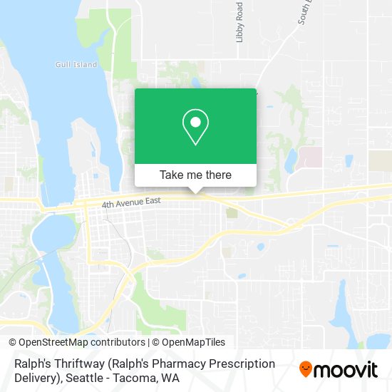 Mapa de Ralph's Thriftway (Ralph's Pharmacy Prescription Delivery)