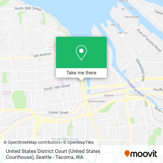 United States District Court (United States Courthouse) map