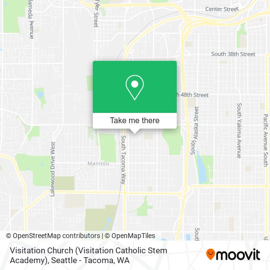 Visitation Church (Visitation Catholic Stem Academy) map