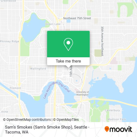 Sam's Smokes (Sam's Smoke Shop) map