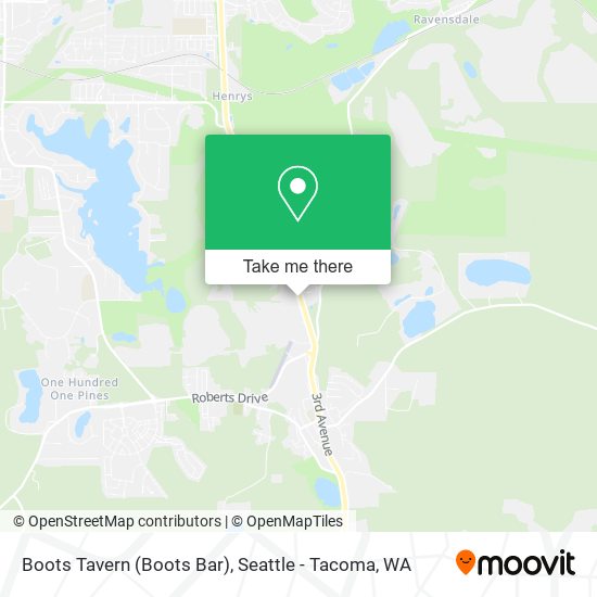 Boots Tavern (Boots Bar) map