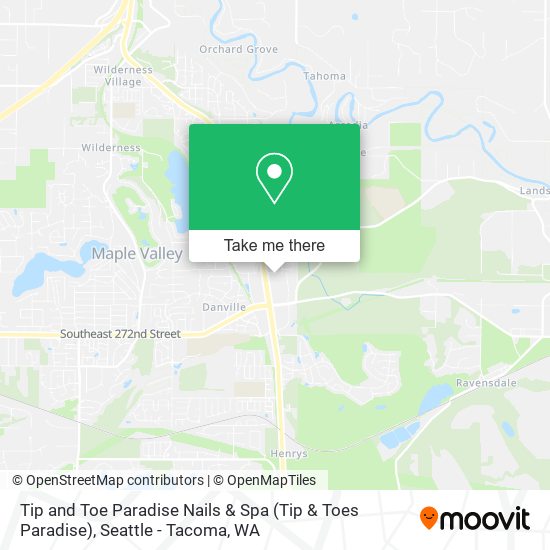 Tip and Toe Paradise Nails & Spa (Tip & Toes Paradise) map