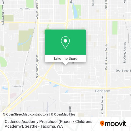 Cadence Academy Preschool (Phoenix Children's Academy) map